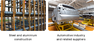 Steel and aluminium construction